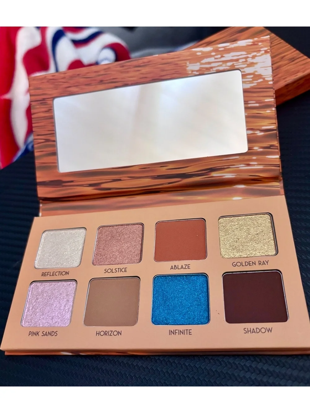 Beauty For Real Golden Hour Mango Butter eyeshadow palette